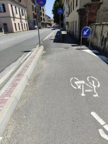 Ciclabile Pinerolo Centro