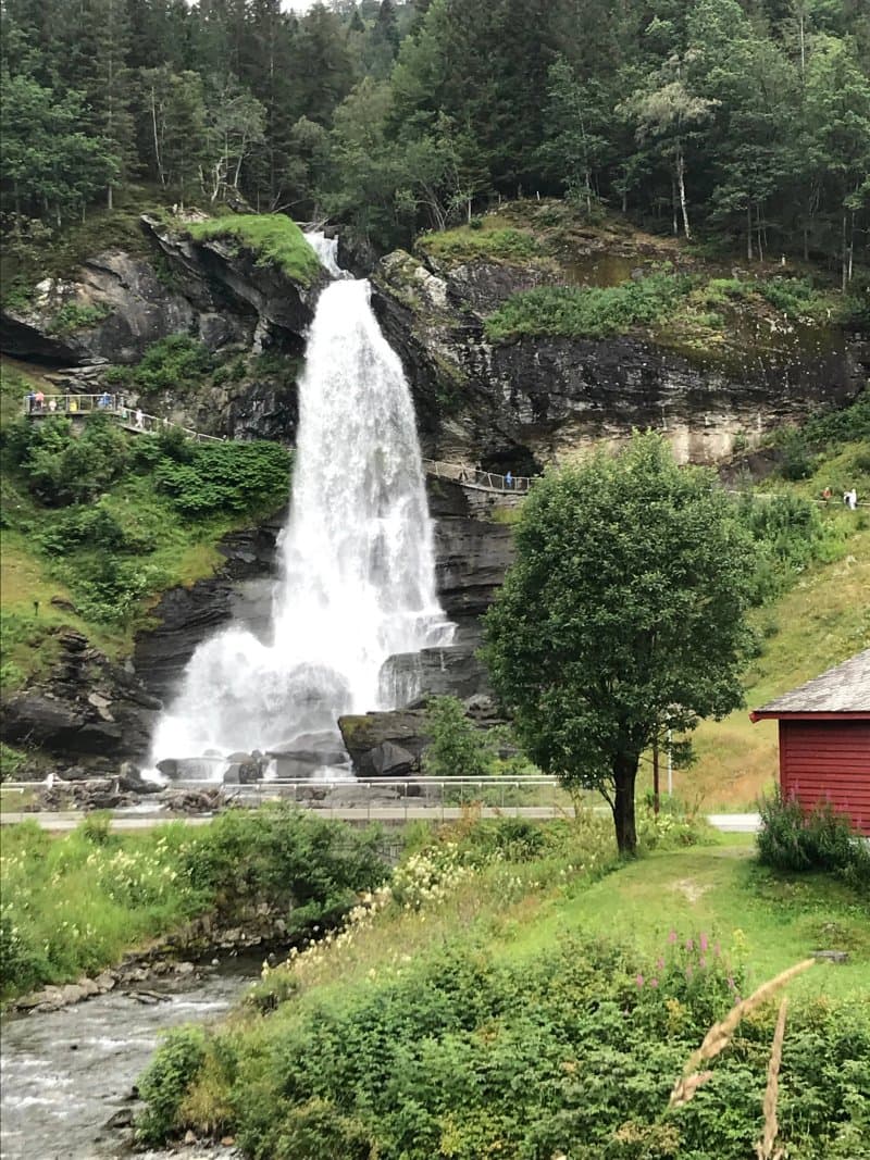Steinsdalsfossen Waterfall