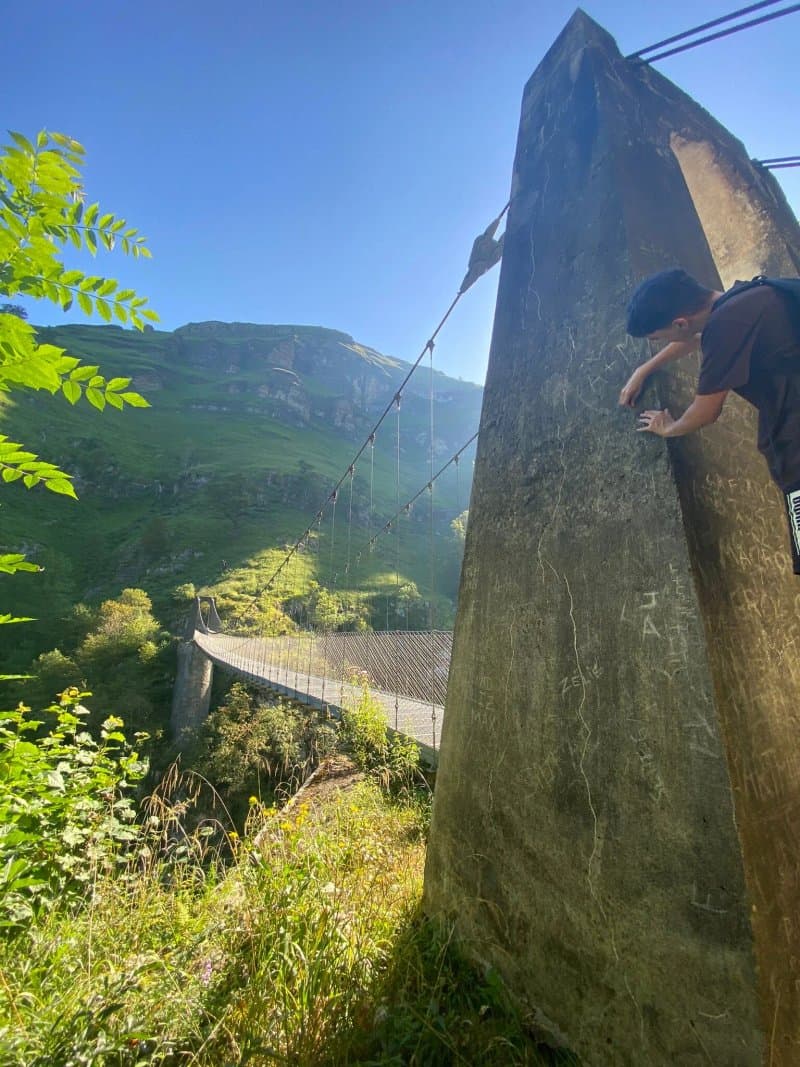 Passerelle d'Holzarte