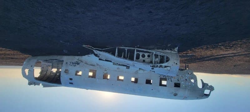 Crashed DC 3 Plane
