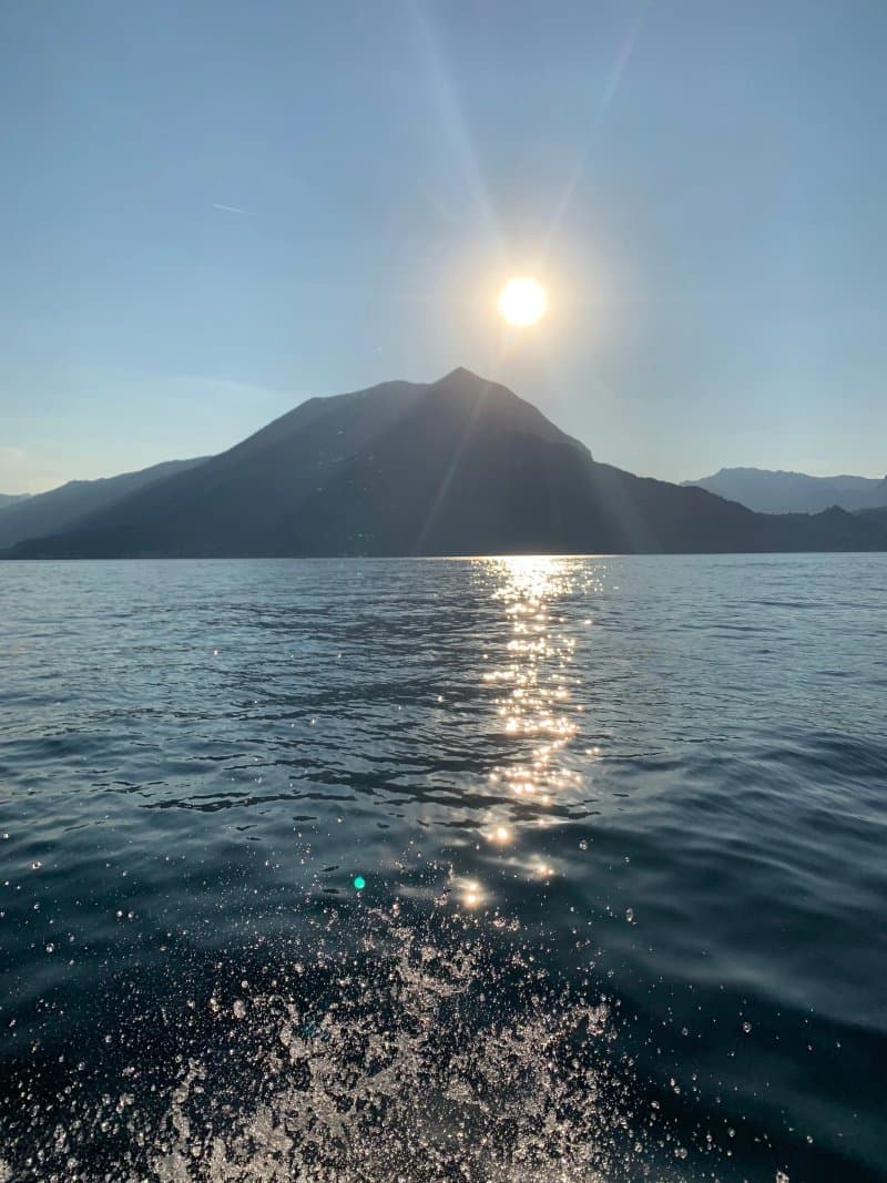 Lake by Boat - Bellagio Boat Rental