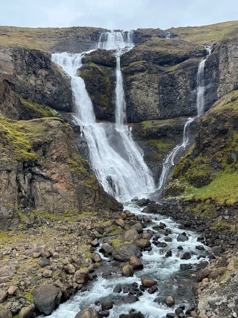 Rjukandafoss Waterfall