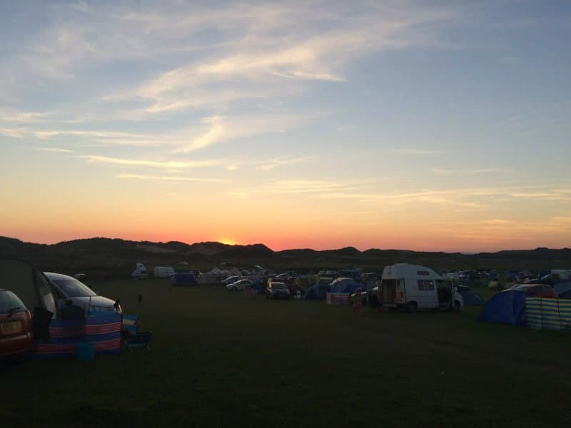 Hillend campsite