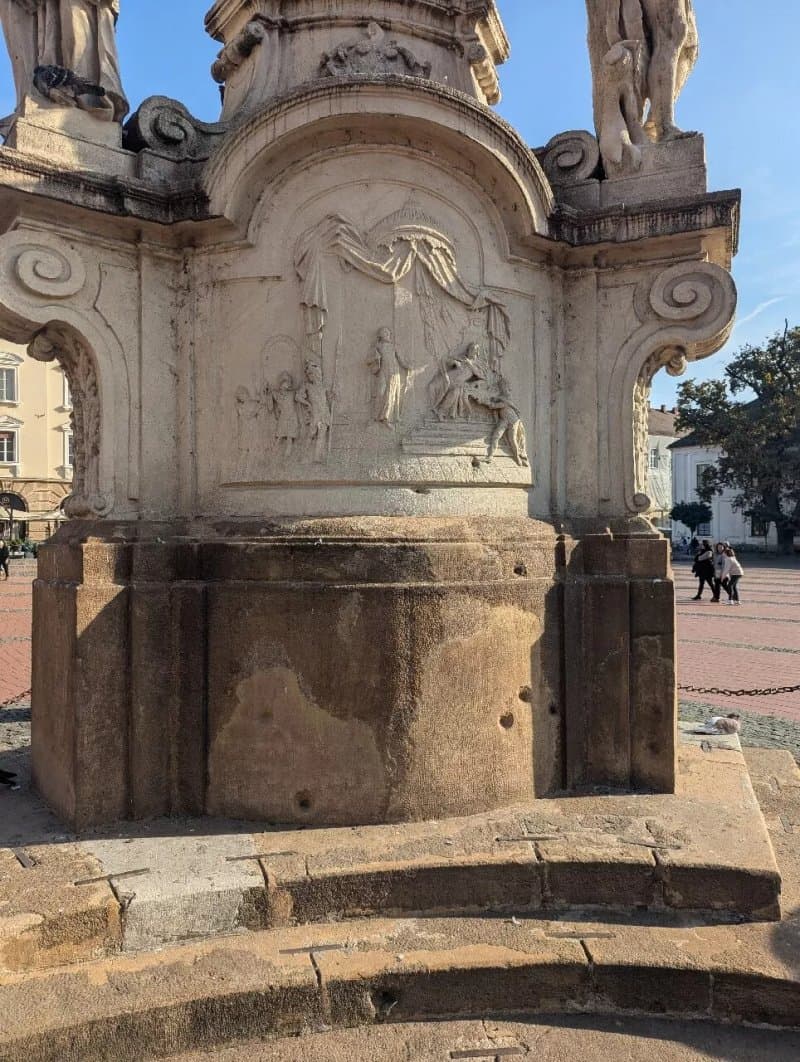 Saint Mary and Saint Nepomuk Statue