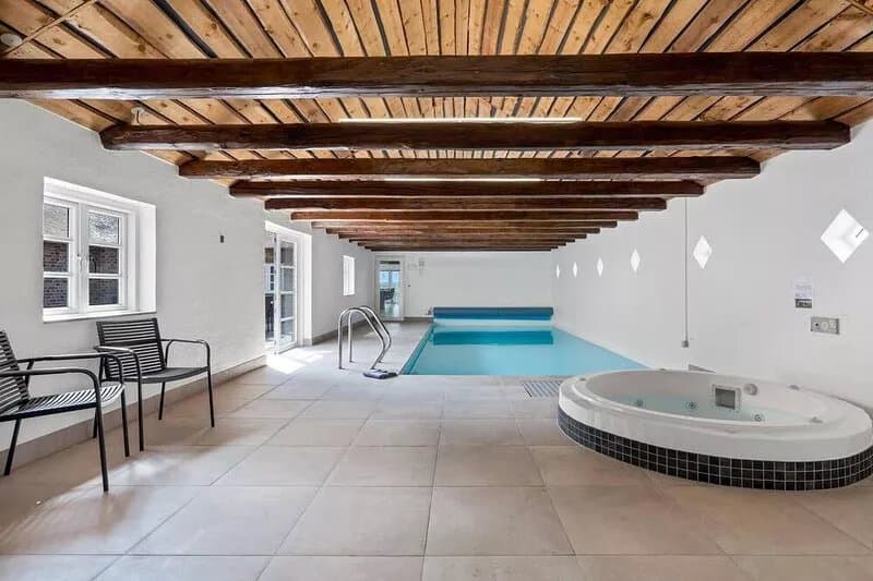 Nice home in Tim with house a panoramic view