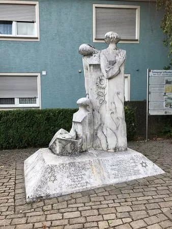Denkmal fur die ermordeten judischen Mitburger