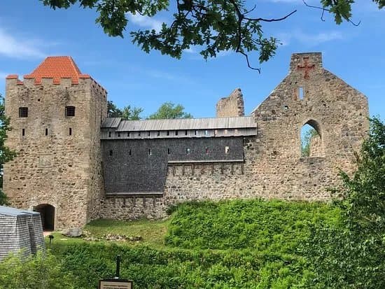 Castle Of The Livonian Order In Sigulda