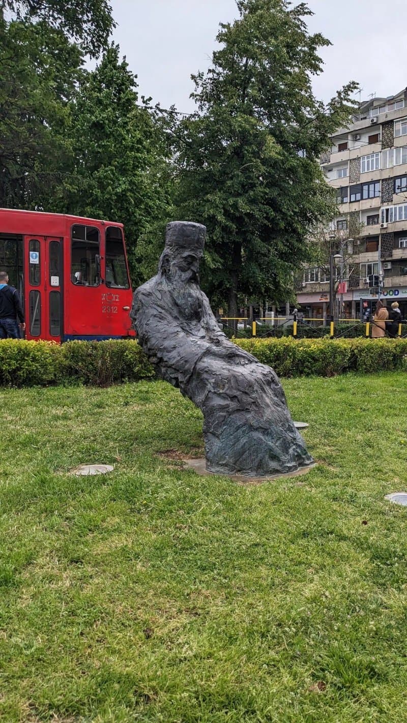 Monument to Patriarch Pavle