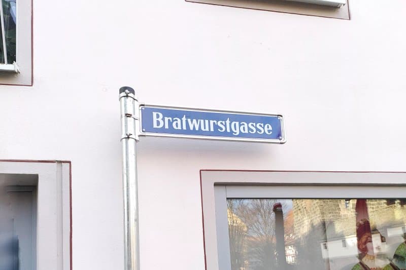 Bratwurstgasse Nurnberg