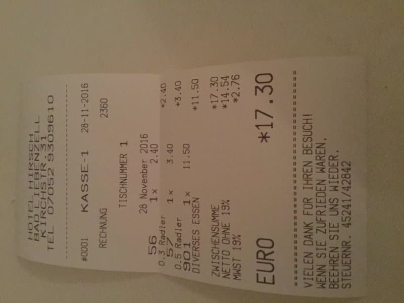 Hotel-Restaurant zum Hirsch