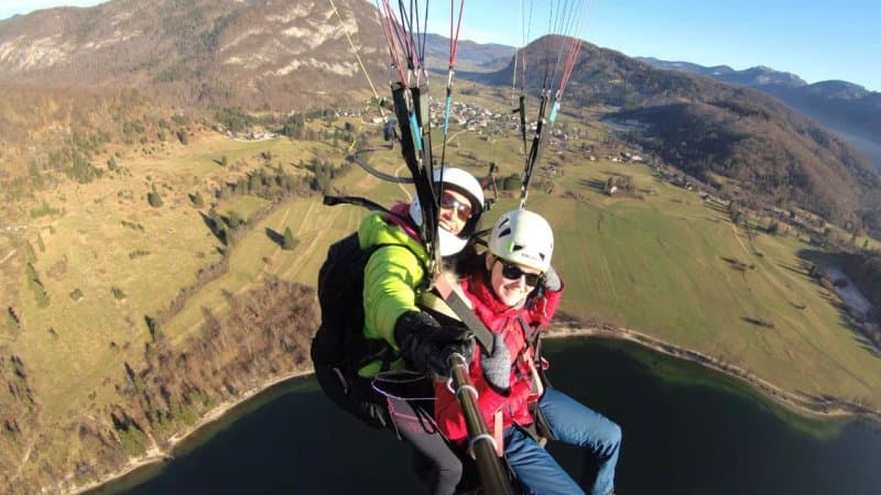 Loop Team Tandem Paragliding Bohinj