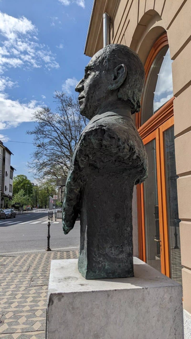 Adolf Jenko Statue