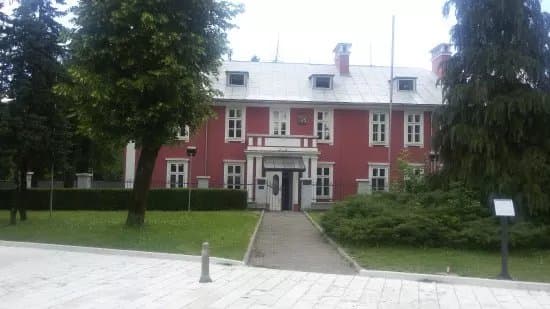 The building of the former Embassy of Great Britain in Montenegro