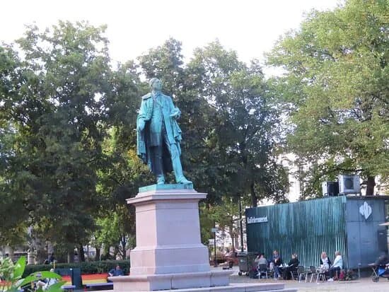 Statue Of Henrik Wergeland