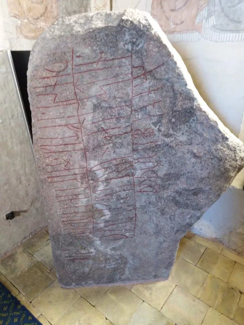 Runesten I Gorlev Kirke