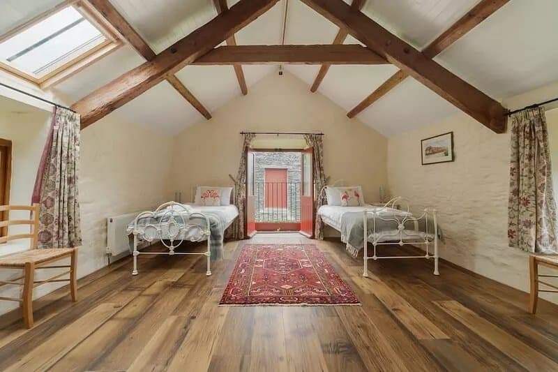 Wisteria Cottage is set in the north of the Isle of Man in an expanse of