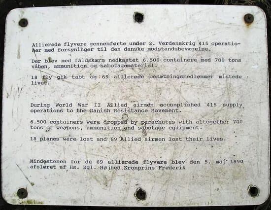 Mindesten For De Allierede Vaabenflyvere