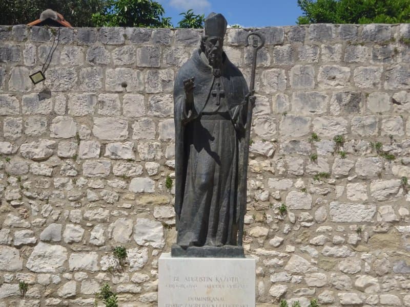 Monument to St. Augustine Kazotica