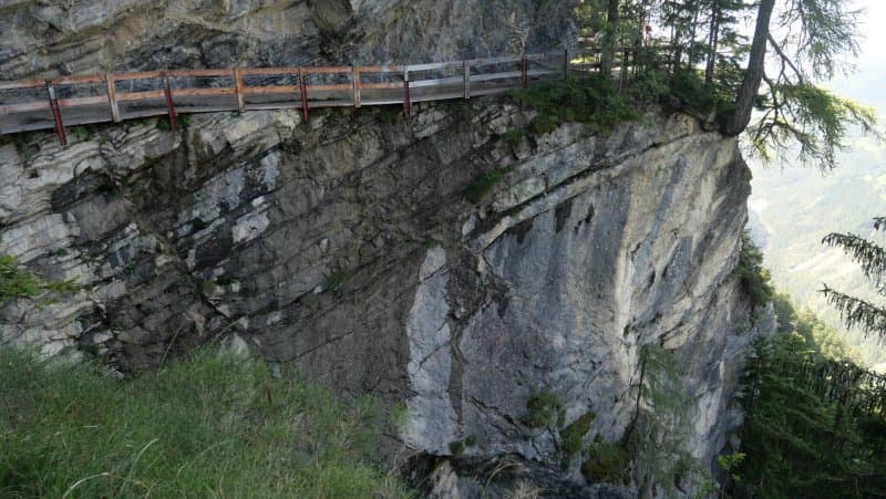 Passerelle du Bisse du Ro