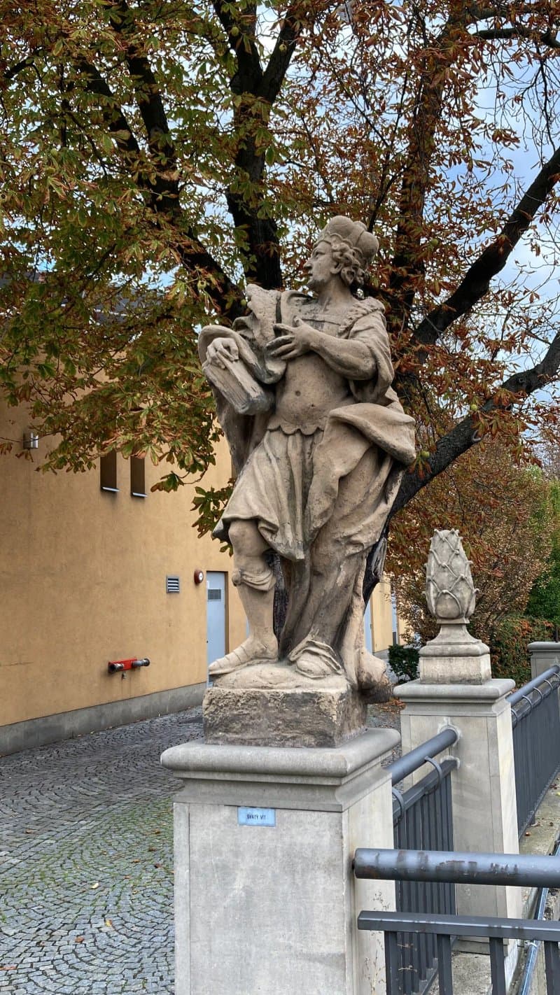Bruckenstatue St. Vit (socha Sv. Vita)