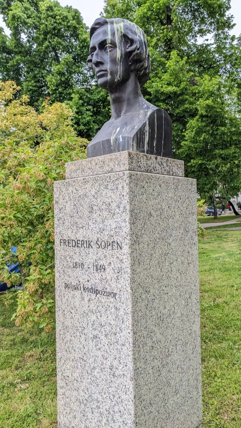Bust of Frederic Chopin