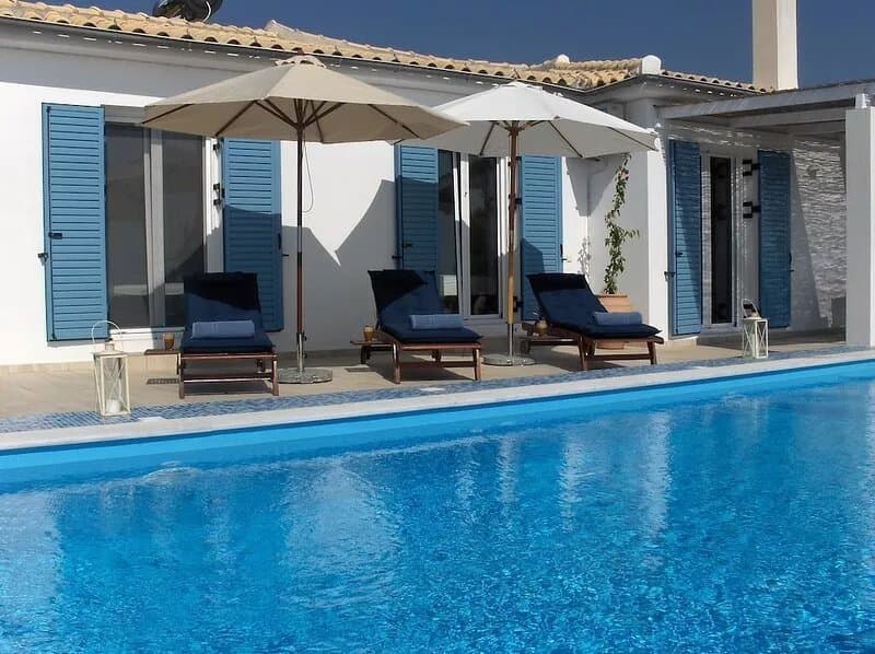 Luxurious villa with breathtaking sea views and private pool.