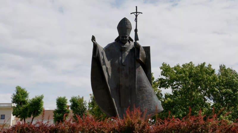Pope John Paul II monument