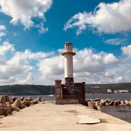 Varna Seaport Lighthouse