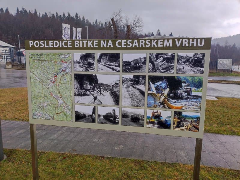 Battle Of Cesarski Vrh Memorial