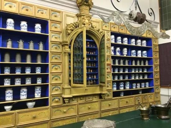 Archeological museum and apothecary