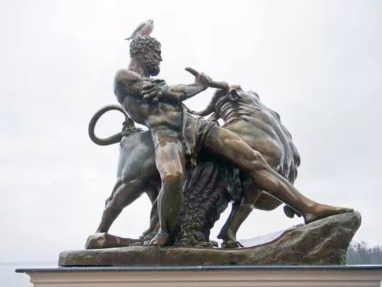 Herakles Skulptur