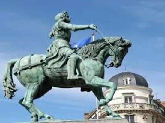 Statue Equestre Jeanne d'Arc