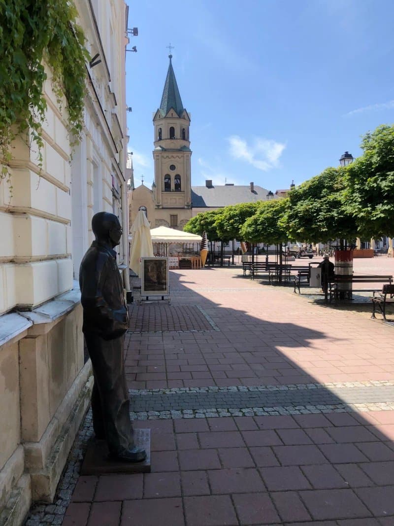Pomnik Zdzislawa Beksinskiego