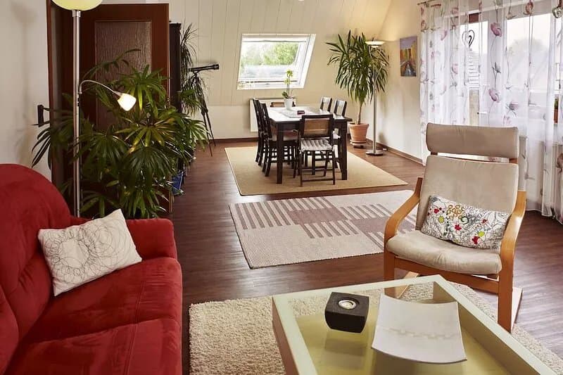 Apartment 88m², with 2 bedrooms, a large living and dining room, kitchen, guest