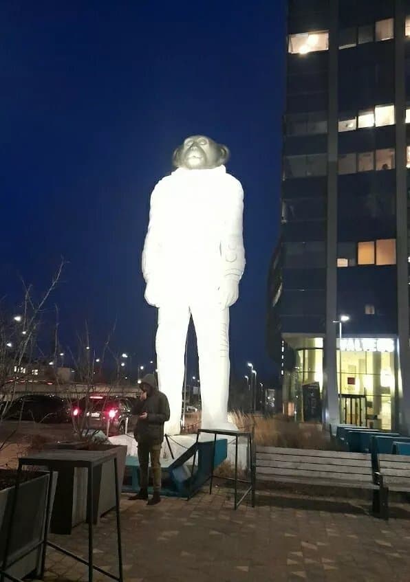 Sam - Monkey Statue