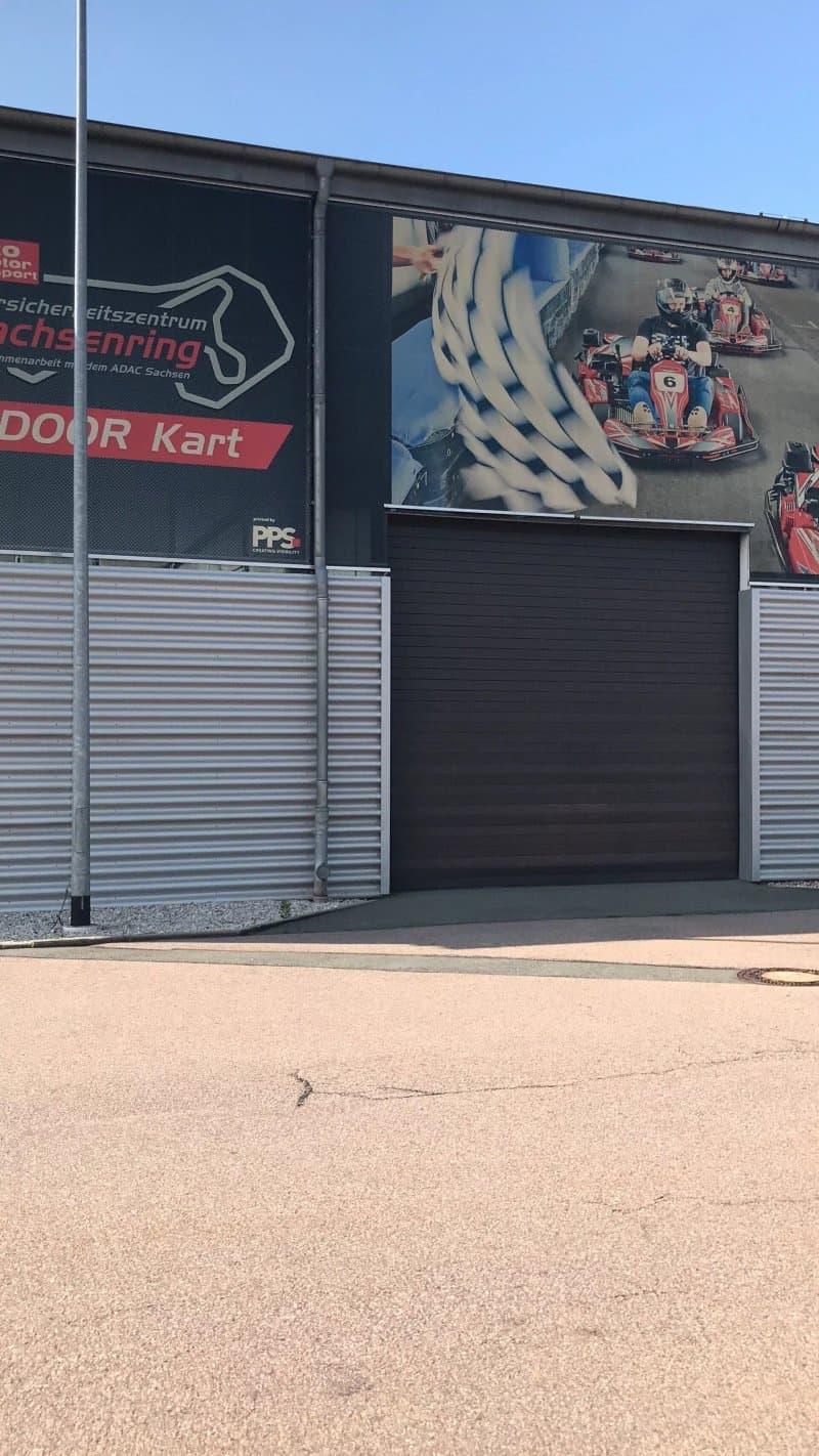 Indoor-Kartbahn Verkehrssicherheitszentrum Sachsenring