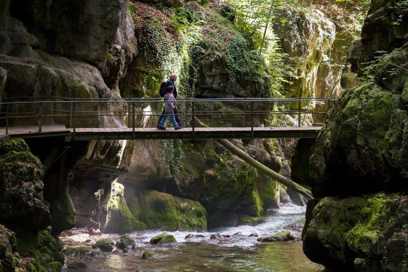 Riddle in TheTaubenloch Gorge