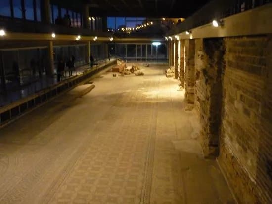 The Roman Edifice with Mosaic