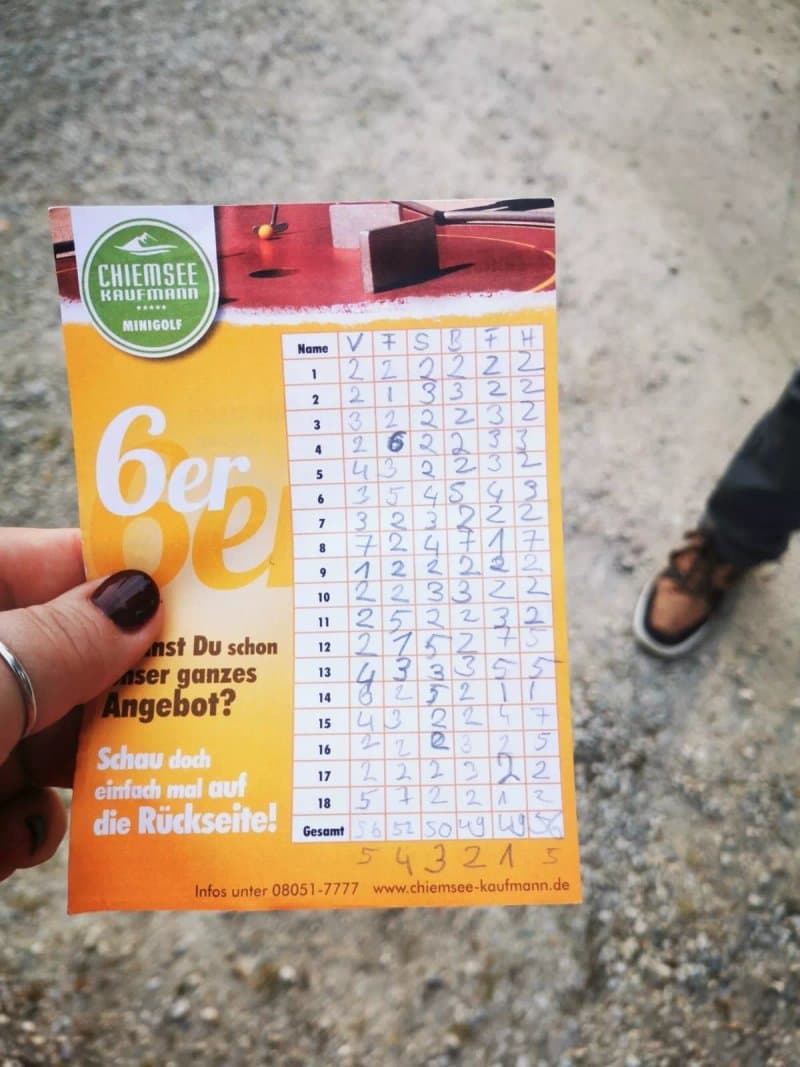 Minigolf Chieming