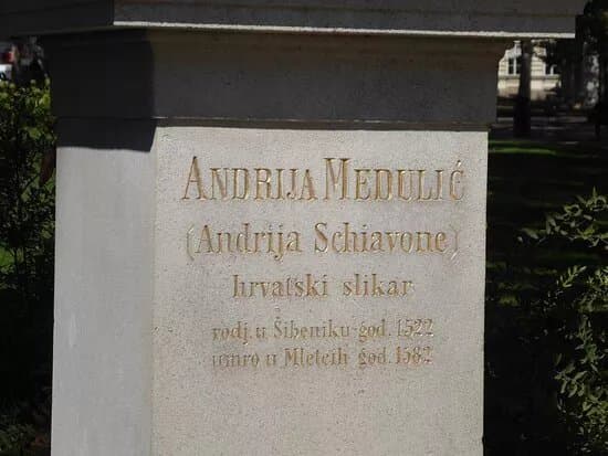 Monument to Andrea Schiavone (Andrija Medulic)