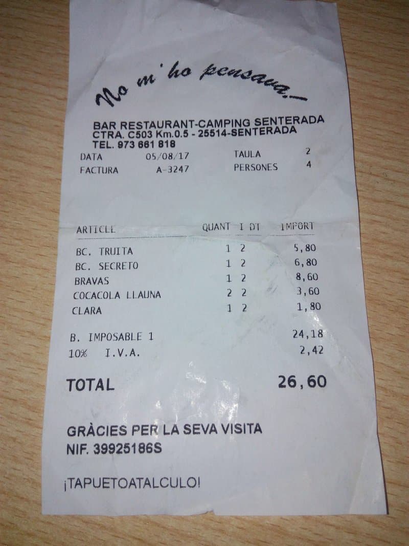 Camping Senterada