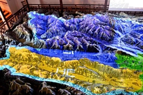 Das Relief von Karnten