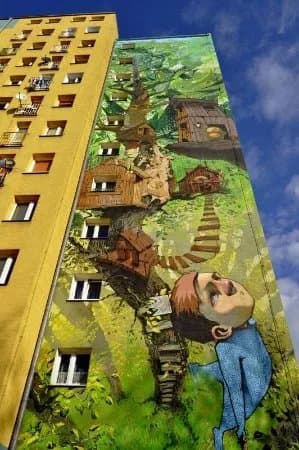 Piotrus Pan Mural
