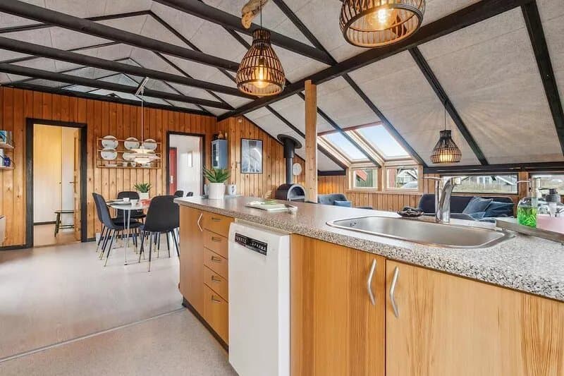 Cozy home in Harboøre with house a panoramic view