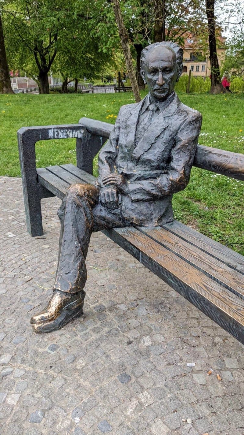 Monument to Edvard Kocbek