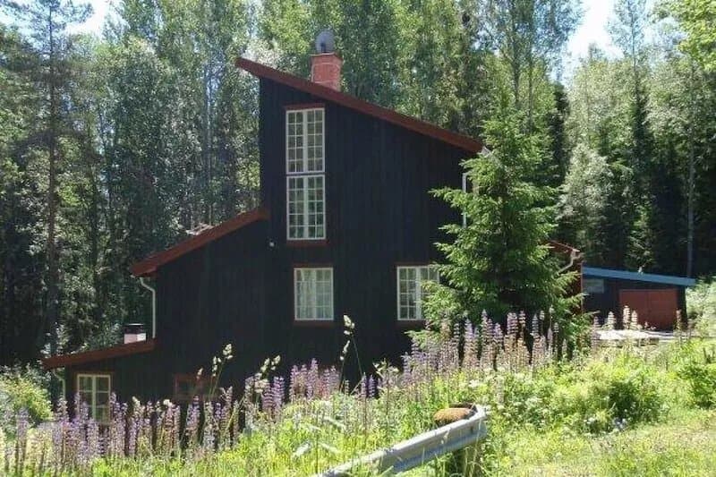 Architecturally remarkable holiday home at a forest lake!