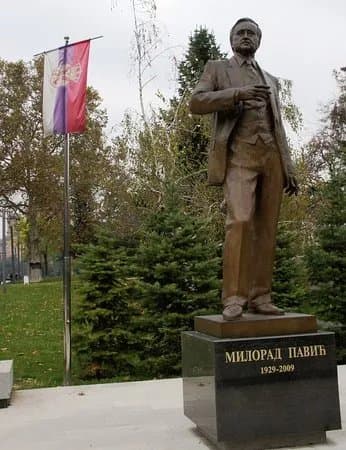 Milorad Pavic Monument