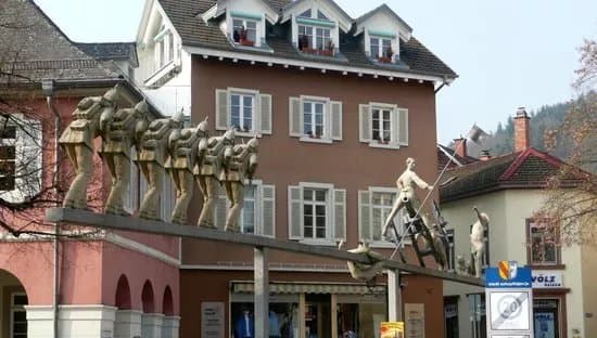 'Badische Revolution' - Lenk-Plastik