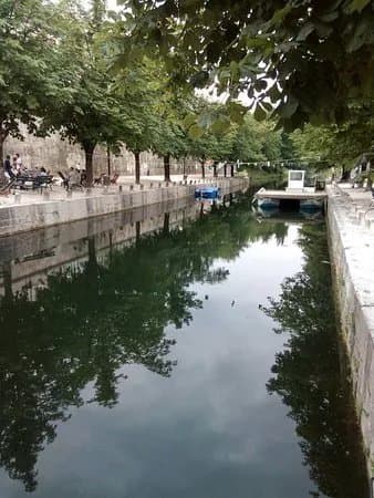 Lendkanal und Steinerne Brucke