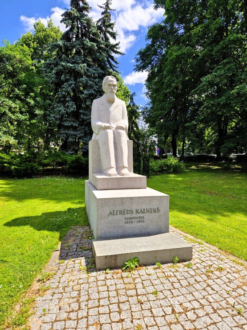 Monument To Alfreds Kalnins